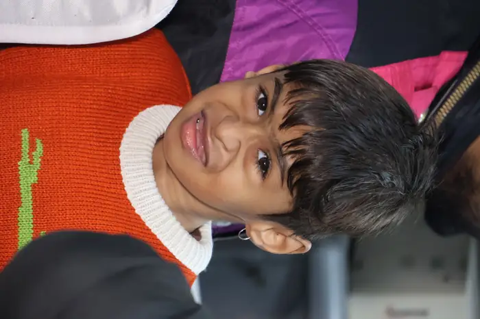 Children at the Asha Ki Kiran camp