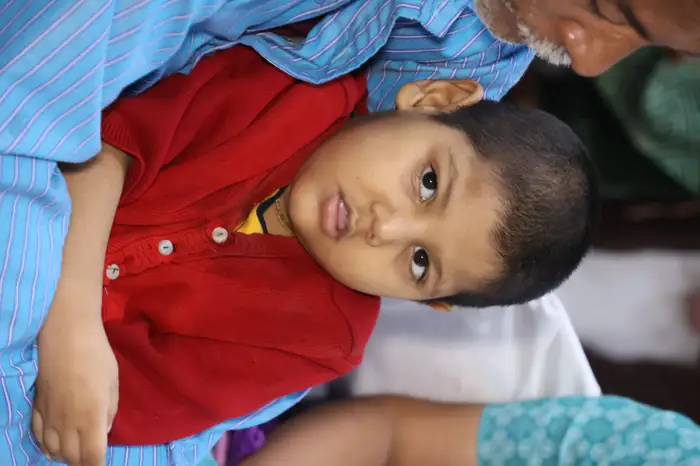 Children at the Asha Ki Kiran camp