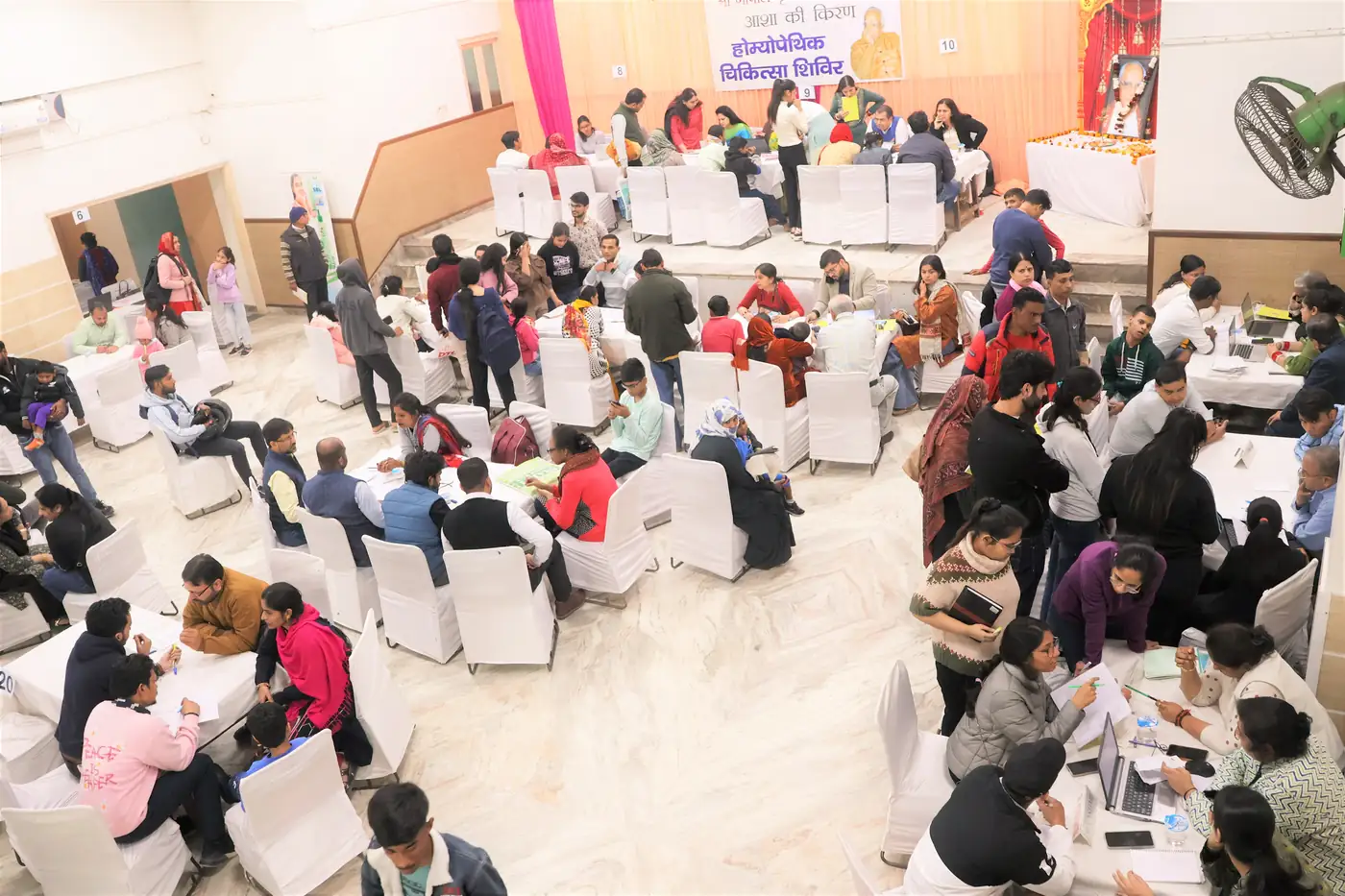 Video about the Asha Ki Kiran camp